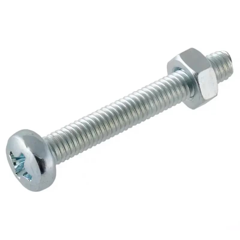 Skrutka s oblou hlavičkou pozink M5X16mm 1