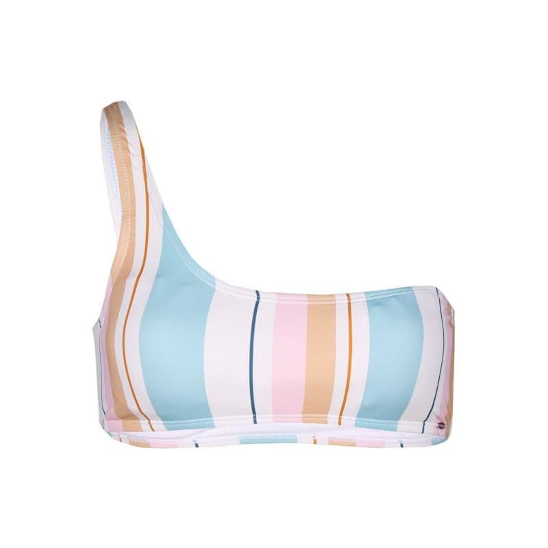 Dámske plavky vrchný diel FUNDANGO Madison One Shoulder Top-410-ice blue 3
