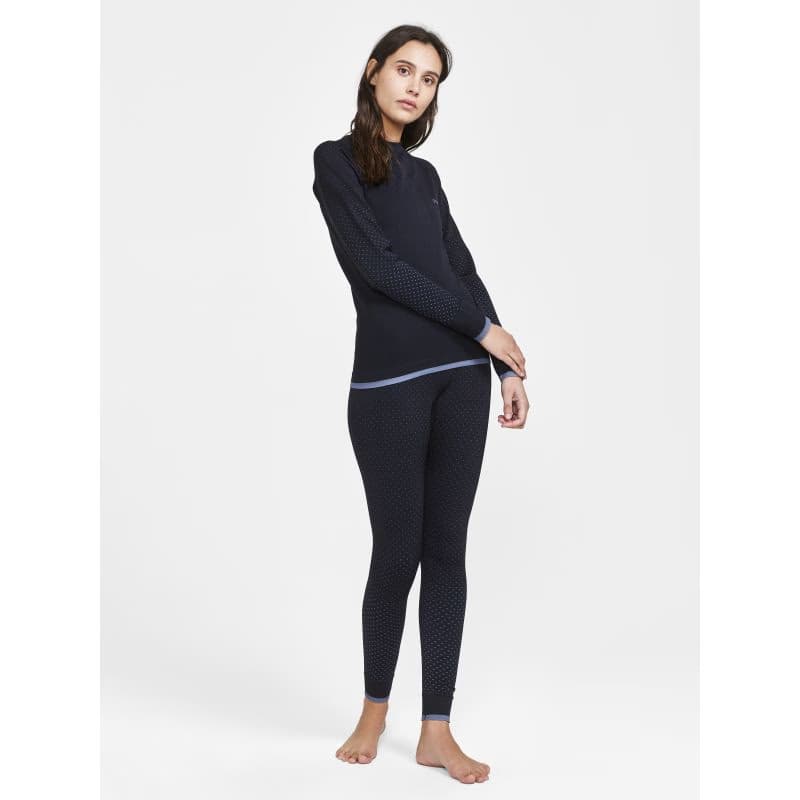 Dámske termo tričko s dlhým rukávom CRAFT ADV WARM INTENSITY LS W-999000-Black 4