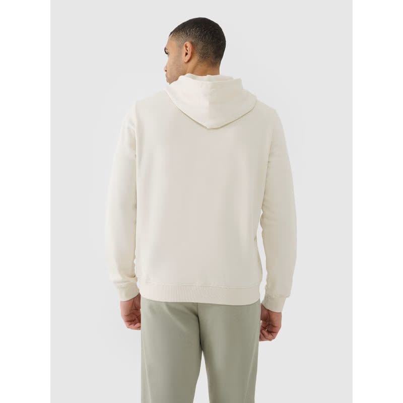 Pánska mikina s kapucňou 4F SWEATSHIRT M1585-12S-CREME 3