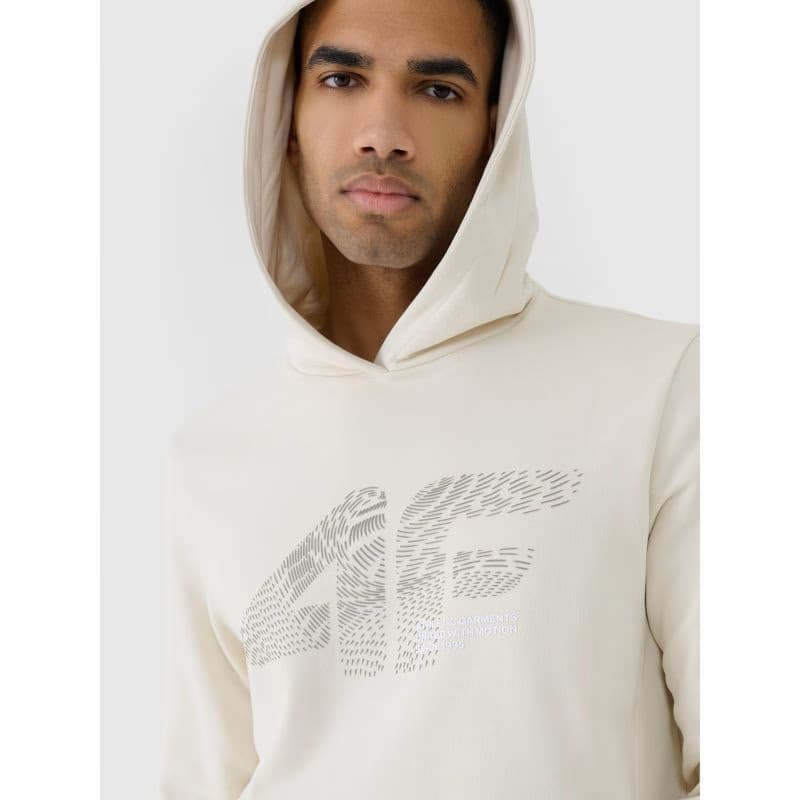Pánska mikina s kapucňou 4F SWEATSHIRT M1585-12S-CREME 6