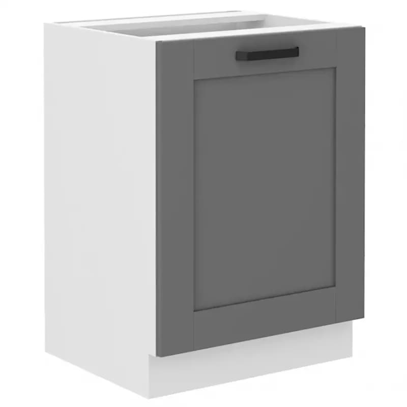 Kuchynská skrinka Luna dustgrey/biela 60D 1F BB 1