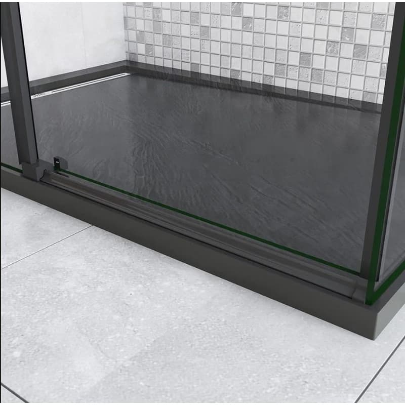 H K - Sprchovací kút DIAMOND BLACK 100x90 cm Ľ/P variant SE-DIAMONDBL10090 6