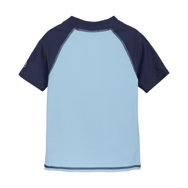 Chlapčenské tričko na kúpanie COLOR KIDS T-shirt W Print, cerulean 2