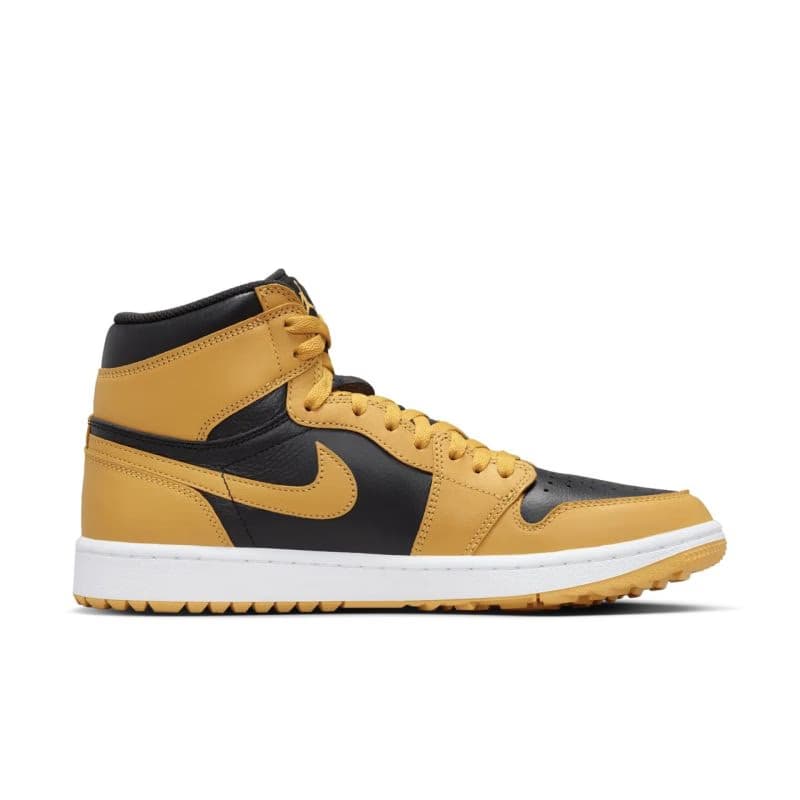 Pánska vychádzková obuv NIKE Air Jordan 1 High Golf pollen black white 3