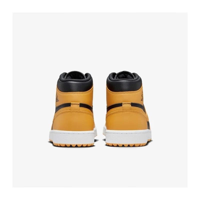 Pánska vychádzková obuv NIKE Air Jordan 1 High Golf pollen black white 6
