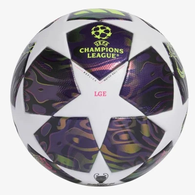 Futbalová lopta ADIDAS UCL LGE F DPURPL WHITE SYELLO 3
