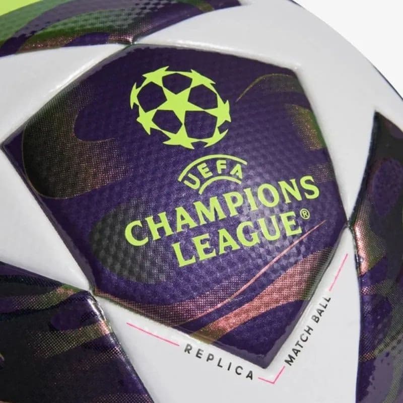 Futbalová lopta ADIDAS UCL LGE F DPURPL WHITE SYELLO 5