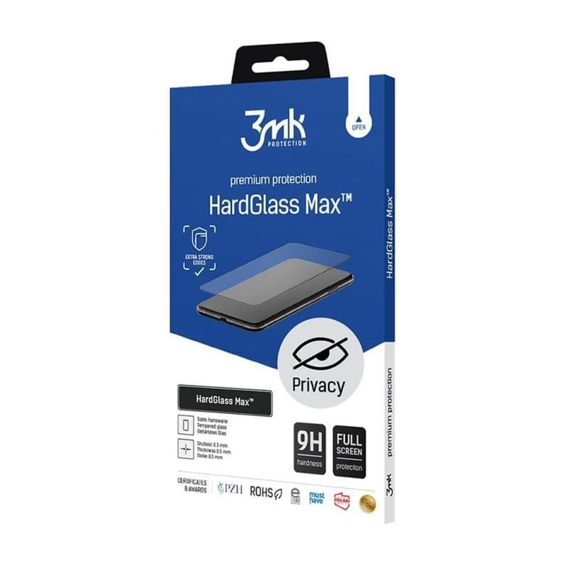 3mk tvrdené sklo HardGlass MAX Privacy pre Apple iPhone 12 Pre Max