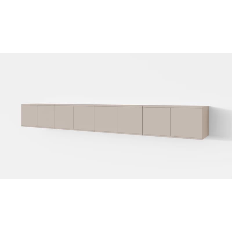 ArtPK Závesný TV stolík BIANCO | 280 cm 2