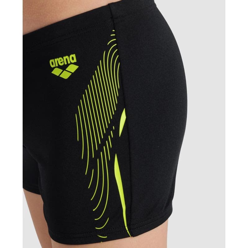 Juniorské plavecké boxerky ARENA BOYS SWIM SHORT GRAPHIC Black 4