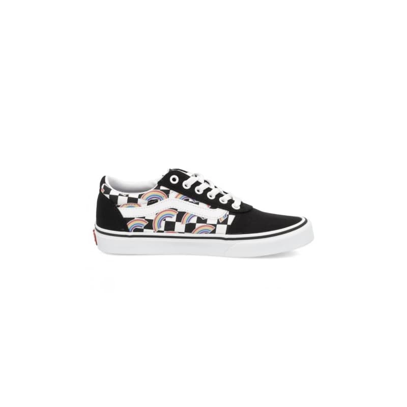 Dámska rekreačná obuv VANS WM Ward Rainbow Checkerboard multi white