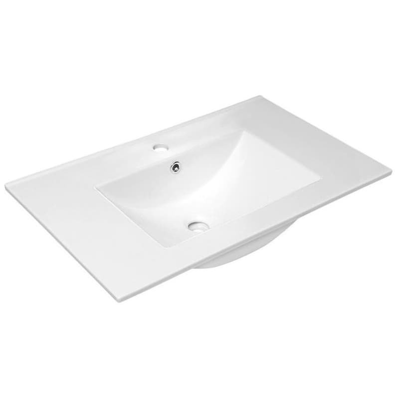 SAPHO - SLIM keramické umývadlo 76x46,5cm, biela 1601-75 1