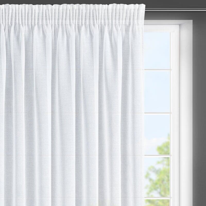 ArtFir Záclona LANA P | biela 350 x 150 cm 2