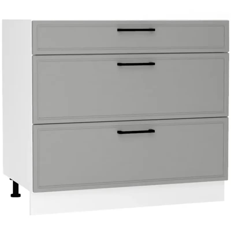 Kuchynská skrinka Emily D90PC S/3 Dast Grey