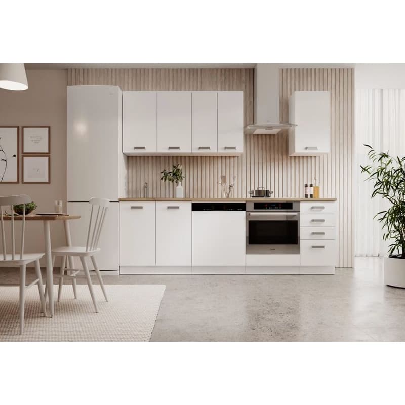 ArtAdrk Kuchynská linka BUBBLE | 180 - 240 cm biela 1