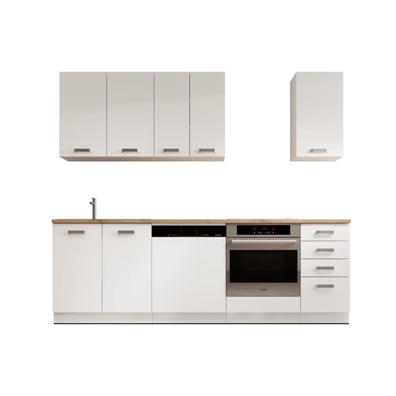 ArtAdrk Kuchynská linka BUBBLE | 180 - 240 cm biela 2