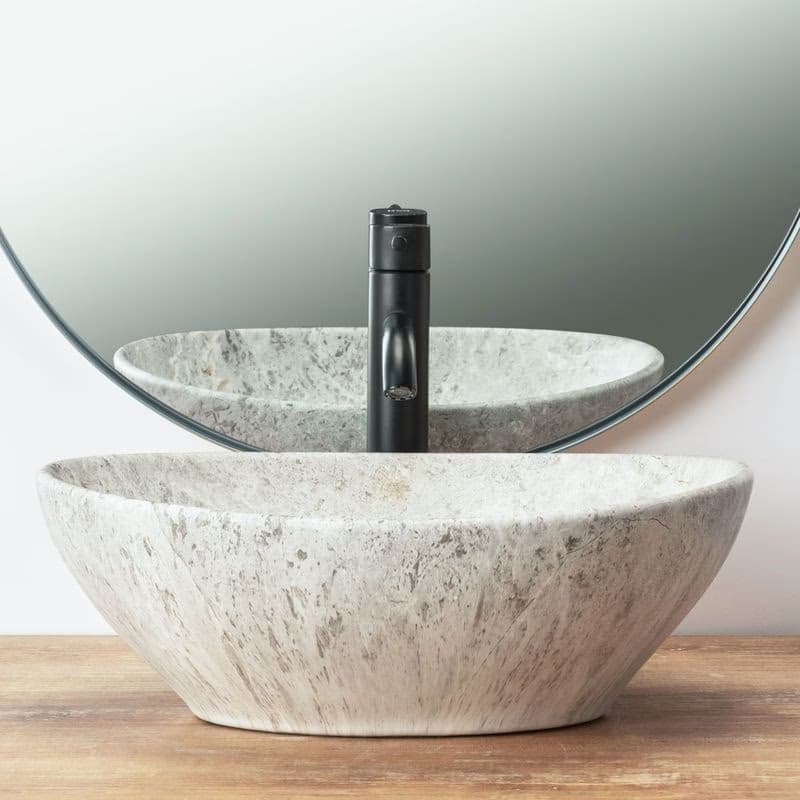 REA - Umývadlo na dosku Sofia Light Stone 41x34,5 REA-U0165 3