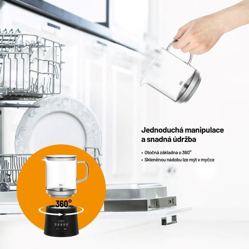Lauben Milk Frother 600BG - napeňovač mlieka 4