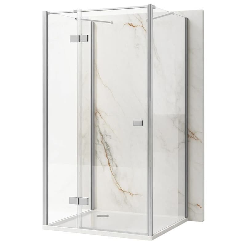 REA/S - Sprchovací kút Atlas 90x90 Chrome vľavo KPL-K4860 1