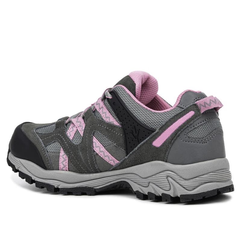 Dámska nízka turistická obuv VEMONT Treen grey pink 2
