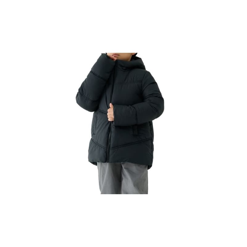 Chlapčenská bunda 4F JUNIOR DOWN JACKET M622-4FJWAW25TDJAM622-20S-DEEP BLACK 1