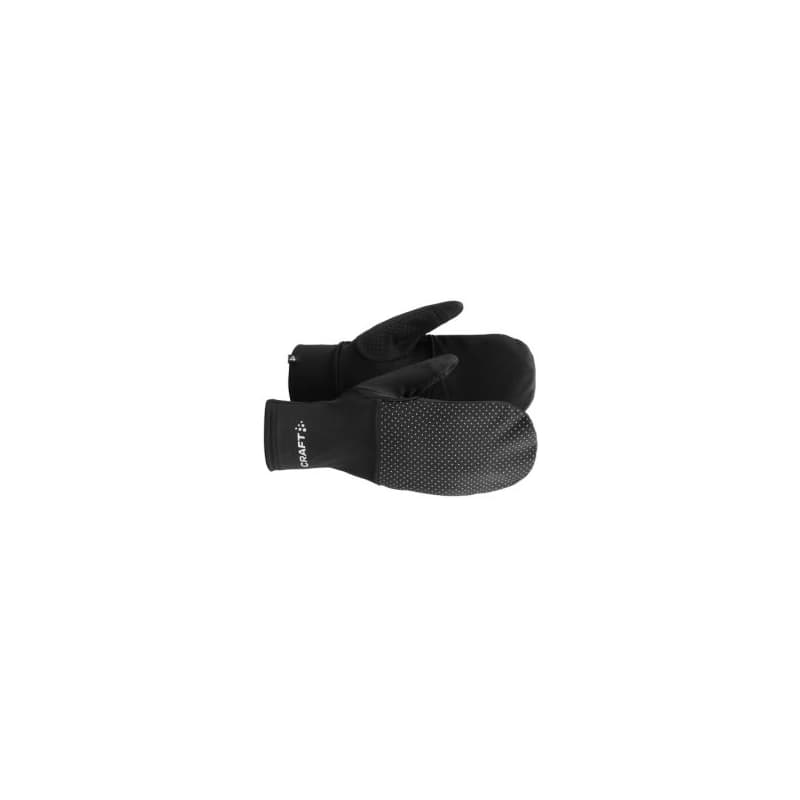 Bežecké rukavice CRAFT LUMEN FLEECE HYBRID GLOVE 2-999000-Black 1