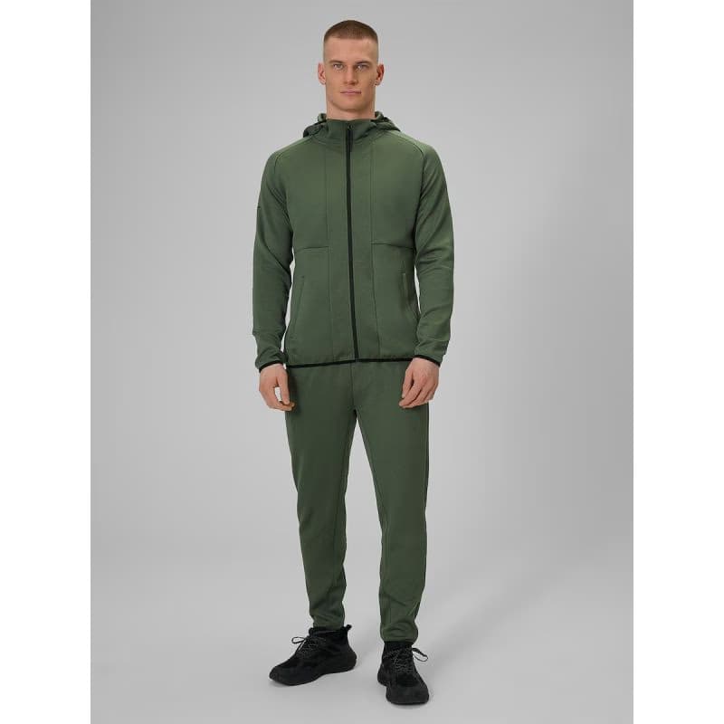 Pánske bežecké nohavice 4F TROUSERS FNK M1033-43S-KHAKI 3