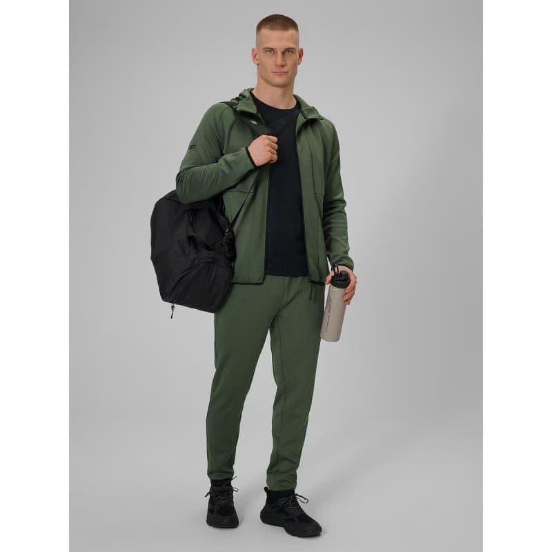 Pánske bežecké nohavice 4F TROUSERS FNK M1033-43S-KHAKI 4