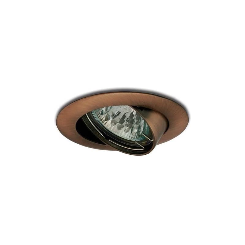 Podhľadové svietidlo výklopné 1xGU5,3/50W/12V medená VPD-LR50/MA 1