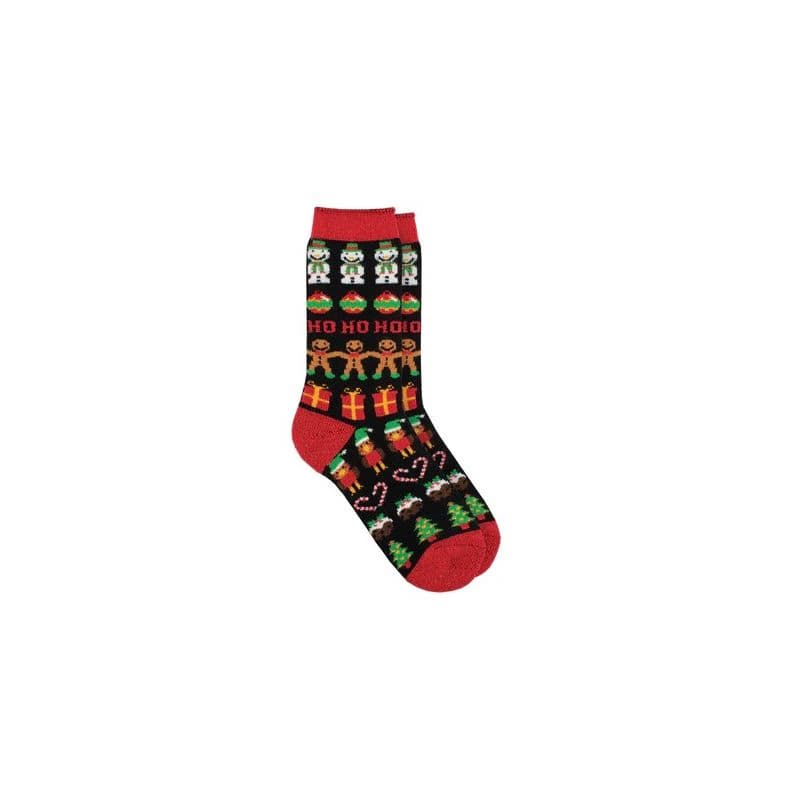 Dámske ponožky HEAT HOLDERS 1 PACK-WOMEN LITE GINGERBREAD-CHRISTMAS SOCKS 3