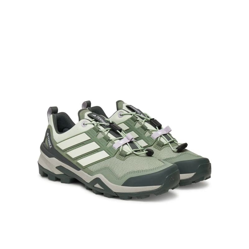 Dámska nízka turistická obuv ADIDAS Terrex Skychaser W linen green off white silver dawn 2