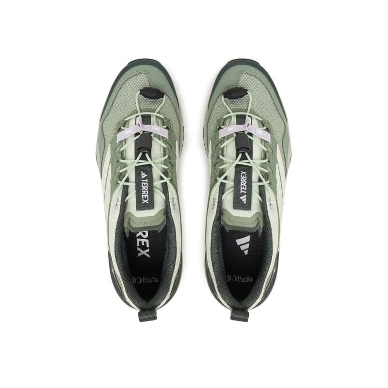 Dámska nízka turistická obuv ADIDAS Terrex Skychaser W linen green off white silver dawn 3