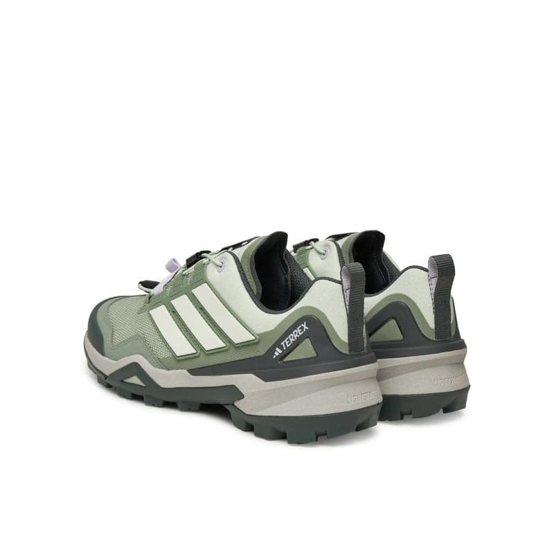 Dámska nízka turistická obuv ADIDAS Terrex Skychaser W linen green off white silver dawn 4