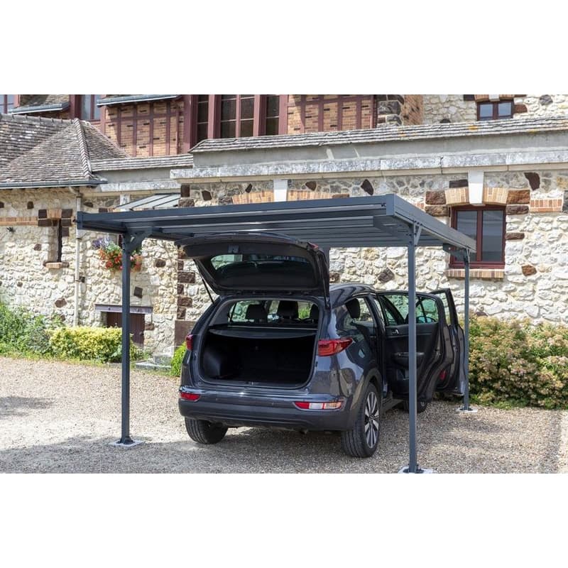 Kovový přístřešek / carport 297 x 494 cm Dekorhome 3