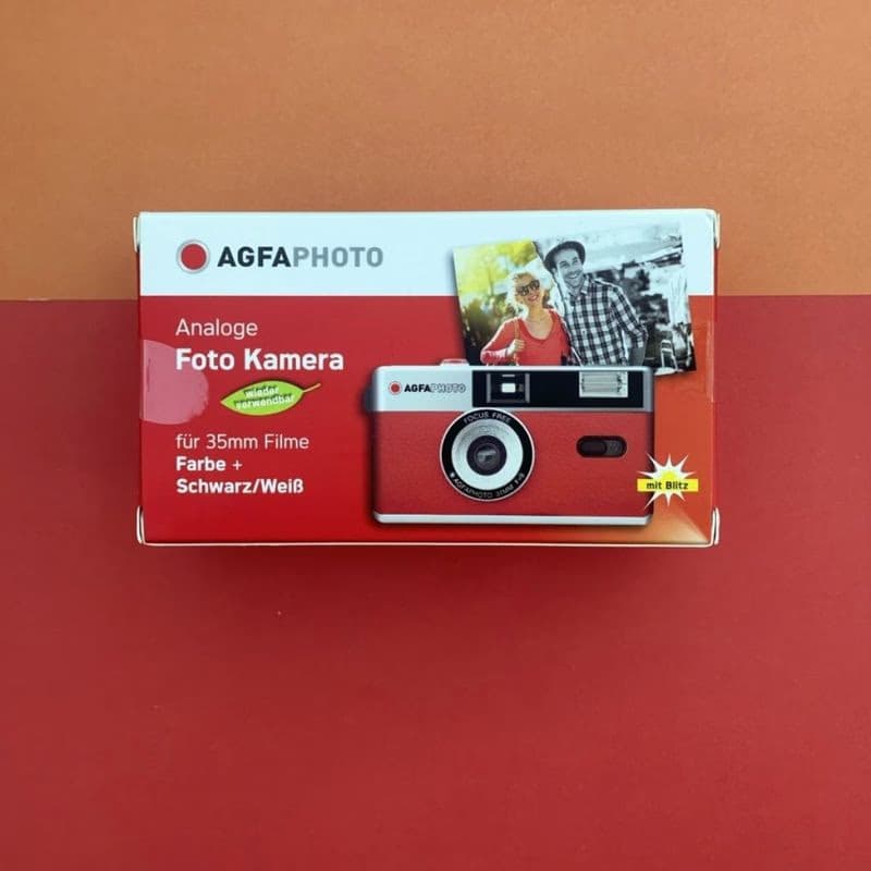 AgfaPhoto REUSABLE CAMERA 35MM RED 6