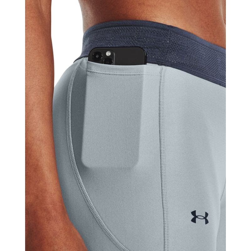Dámske legíny UNDER ARMOUR Armour Branded WB Leg-BLU-GHL 2