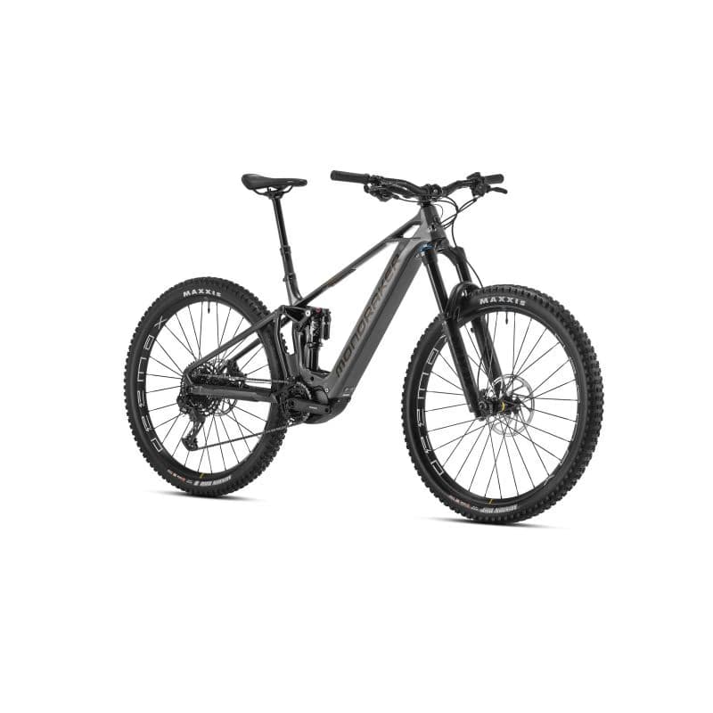 Horský elektrobicykel MONDRAKER Crusher Carbon, nimbus grey vortex grey bronze 2
