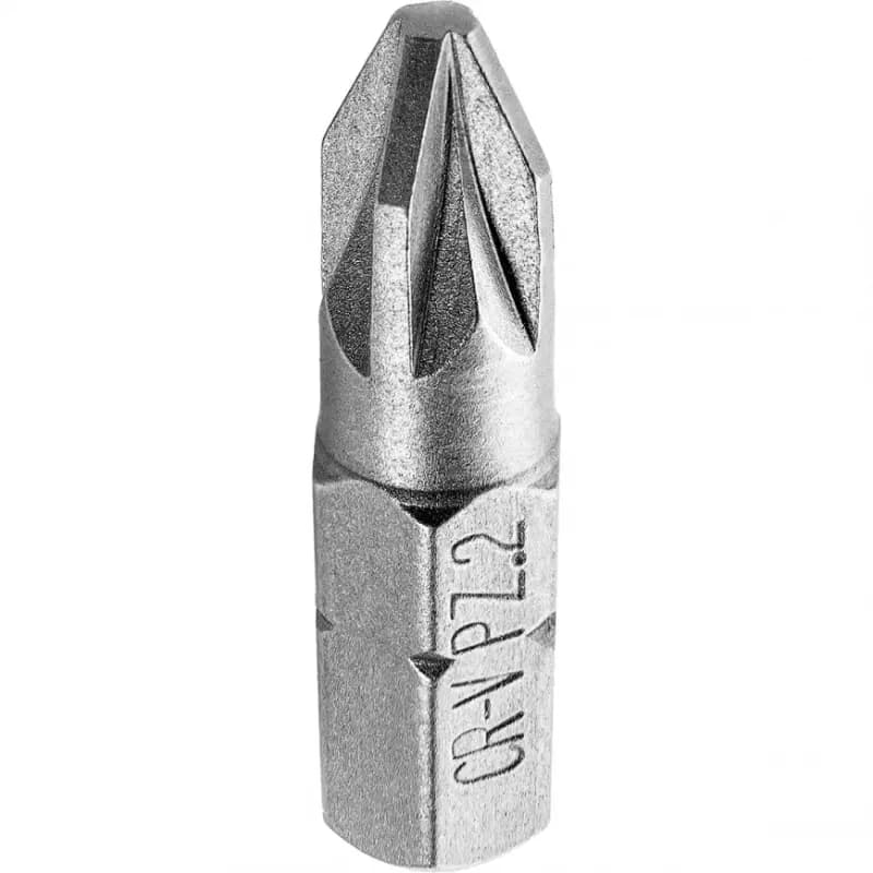 Krížový bit, PZ2 x 25 mm, 3 ks, Drel 1