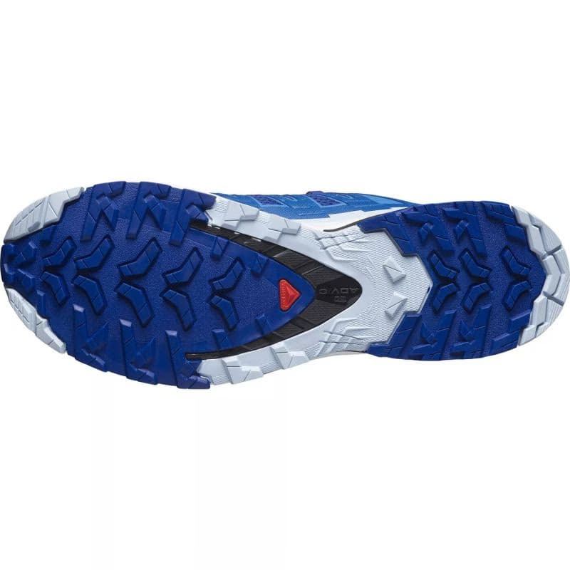 Pánska bežecká trailová obuv SALOMON XA Pro 3D V9 surf the web ibiza blue white 6