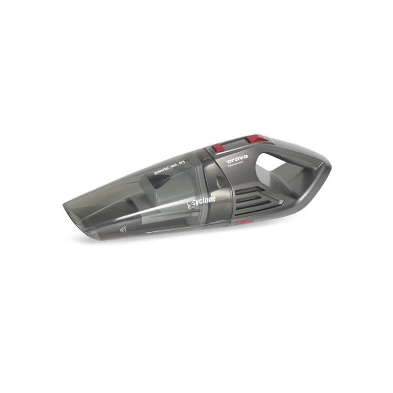 Orava VY-224 G ručný vysávač, 100 W, bezvreckový, 72 dB, Li-Ion batéria, čierna / šedá