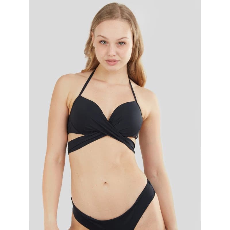 Dámske plavky vrchný diel FUNDANGO Lola Twisted Top-890-black 2