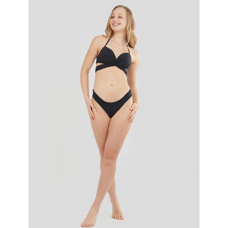 Dámske plavky vrchný diel FUNDANGO Lola Twisted Top-890-black 5