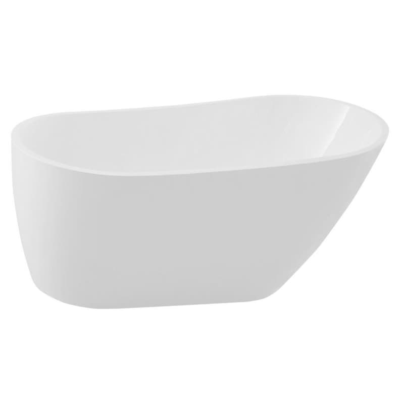 AQUALINE - TISA voľne stojaca vaňa 150x75cm, biela E1575 1