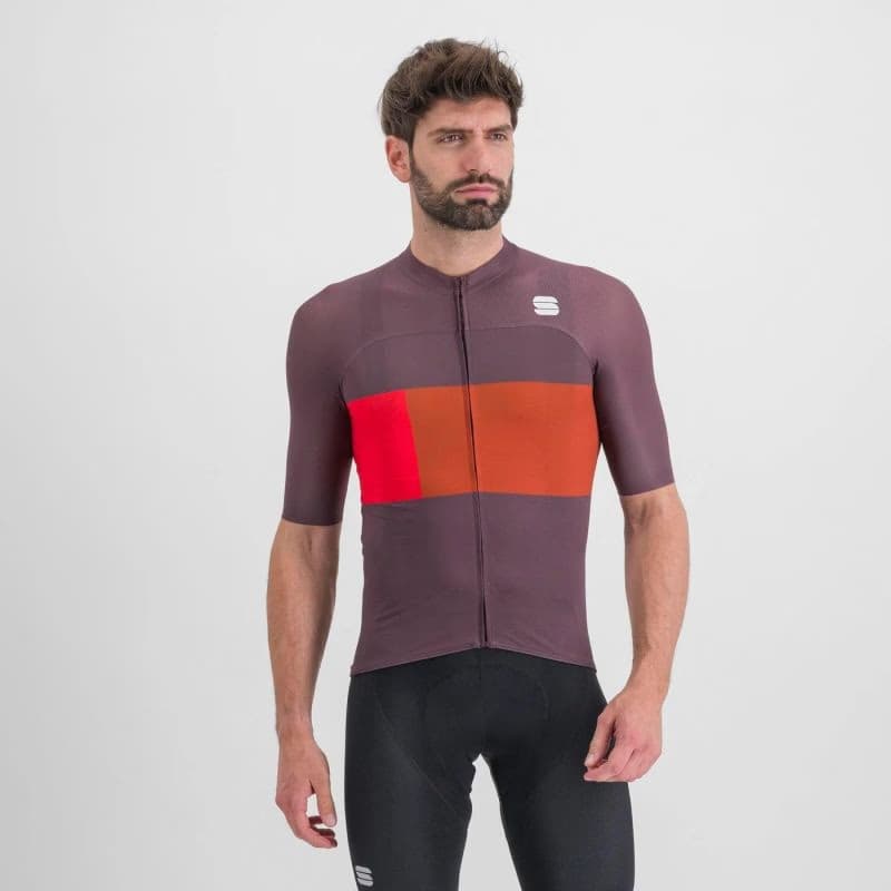 Pánsky cyklistický dres s krátkym rukávom SPORTFUL Snap jersey, huckleberry 2