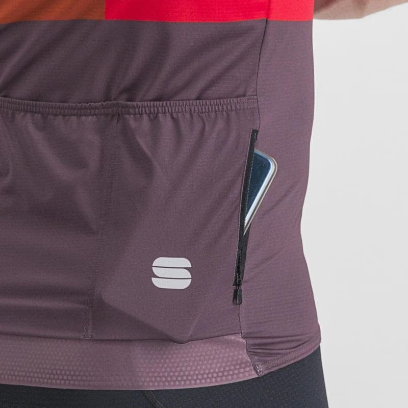 Pánsky cyklistický dres s krátkym rukávom SPORTFUL Snap jersey, huckleberry 6