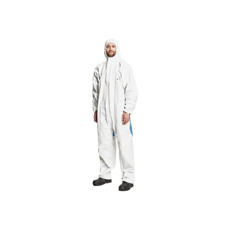 CHEMSAFE COOL overal biela/modrá S 1