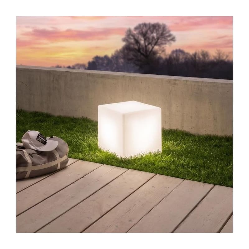 Eglo 900294 - Vonkajšia stojacia lampa BOTTONA 1xE27/15W/230V 30x30 cm IP65 900294 1
