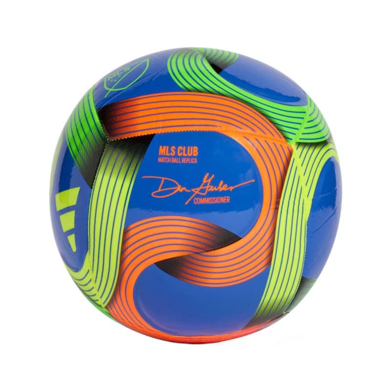 Futbalová lopta ADIDAS MLS CLB HIRBLU GREEN ORANGE 2