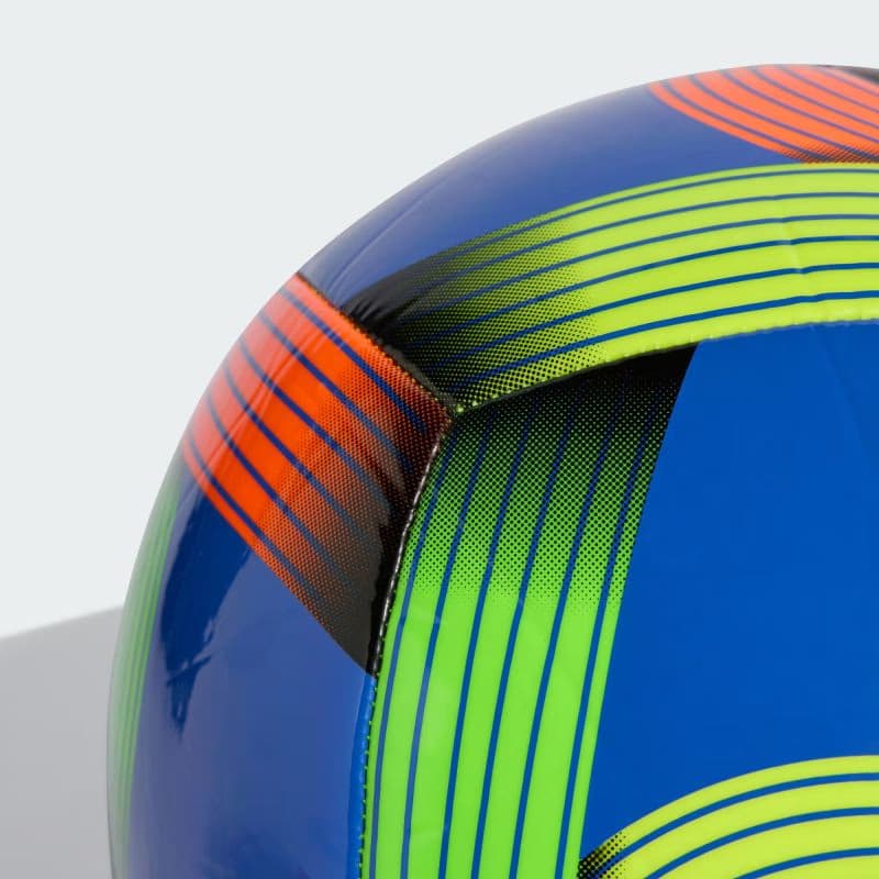 Futbalová lopta ADIDAS MLS CLB HIRBLU GREEN ORANGE 4